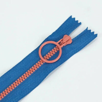 (Set of 10) Small Colored Zipper Hand Pockets/Pencil Cases, 3# Resin Zippers, Closed Tail, Self-Locking, Color Contrast, Size: 3cm, Parallel Import