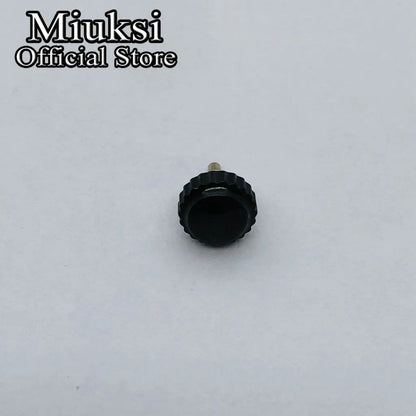 Miukushi Watch Crown, Stainless Steel, Compatible with 36mm, 39mm, and 40mm Datejust Cases (NH35, NH36, Miyota 8205, 8215, 821A, DG2813, and 3804 Movements), Parallel Import