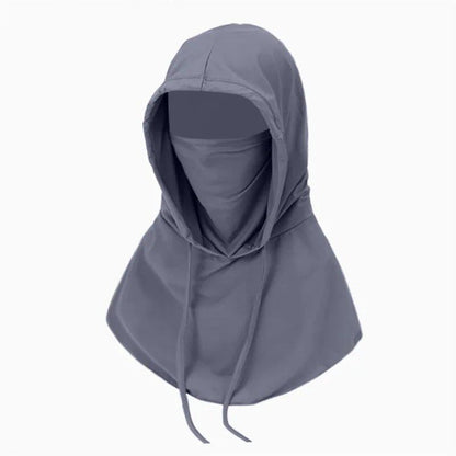 Pack of 2 Balaclavas for Men and Women, Face Mask, Sun/UV Protection, Breathable, Long Neck Cover for Cycling, Motorcycles, and Fishing, One Size Fits Most; Parallel Import