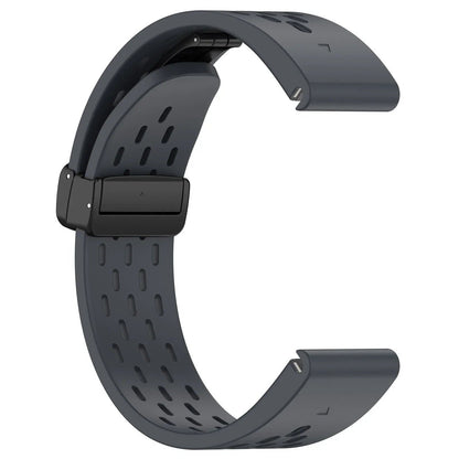 22mm and 26mm QuickFit Magnetic Silicone Bands for Garmin Fenix 6/6X/6XPro/7/7X/5/5s/5X/5XPlus/3 and Forerunner 965/945. Band Color: mm. Parallel Import.