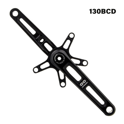 EVOSID BCD110 130 Crankset for Ultra-Lightweight Road Folding Bikes, Hollow Tech Cranks, 165, 170, 175mm, CNC Machined, 5-Pawl Bicycle Chainring, Parallel Import