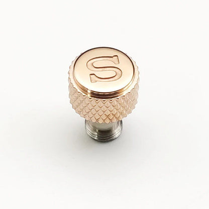 Stainless Steel Watch Crown Accessory Handle for 7S26/NH35/NH36/NH35a/NH36a/NE15/4R35/4R36/6R15 Movements (Compatible with SKX007/SKX009) Parallel Import