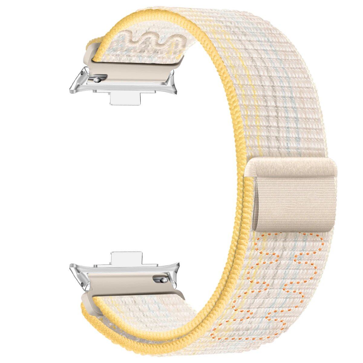 Breathable Nylon Loop Replacement Wristband for Xiaomi Redmi Watch 4/5, Mi Band 9/8 Pro, Sports Smartwatch Strap, Band Color: Parallel Import