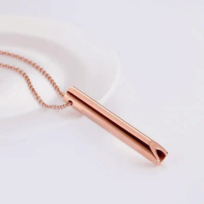 女性用フィジットブレスネックレス 不安解消 ストレス軽減 ステンレス製 瞑想ネックレス ヨガジュエリー ドロップシッピング cm;発送元： 並行輸入品