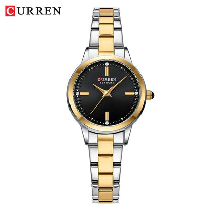 Karlen Women's Simple Dial Bracelet Quartz Watch, Stylish and Elegant, Color: Parallel Import