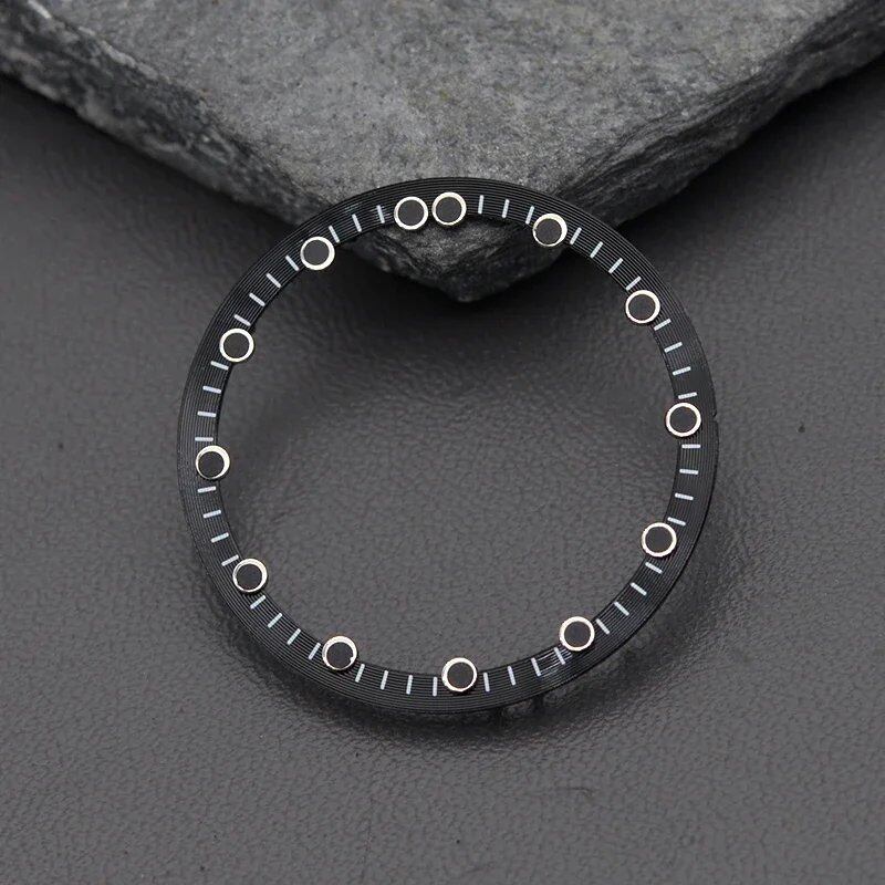 Brass Chapter Ring for 28.5mm Watch Dials (Compatible with Japanese NH70 Movements) SKX007, SKX009, and SRPD53 Watch Case Repair Tool (Parallel Import)
