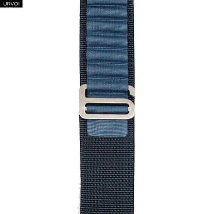 URVOI Apple Watch Ultra 2 Band, Compatible with Series 10/9/8/7/6/SE, Alpine Loop Black, G-Hook Closure, Polyester Woven Cord, Compatible with iWatch 49mm, Band Colors: 44mm, 45mm, 46mm, 49mm, Parallel Import