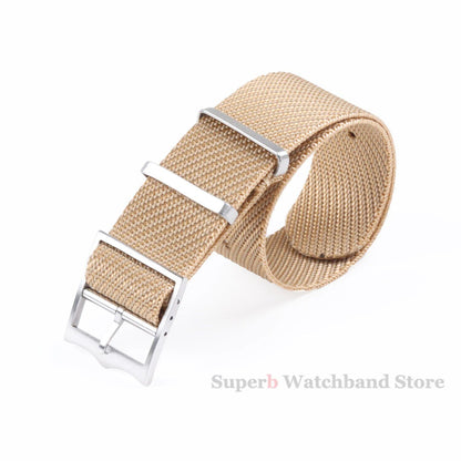 Premium Nylon Strap - Tudor 20mm, 22mm Canvas Military Watch Band - Seiko Fabric Bracelet - Rolex Wristband with Bronze Buckle, Band Color: mm, Parallel Import