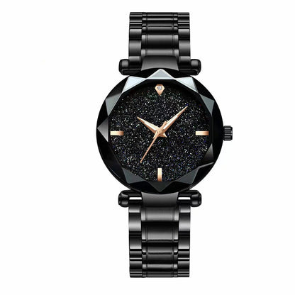 High-quality, fashionable, casual women's waterproof, luminous steel band sports watch for students and women. Parallel import.