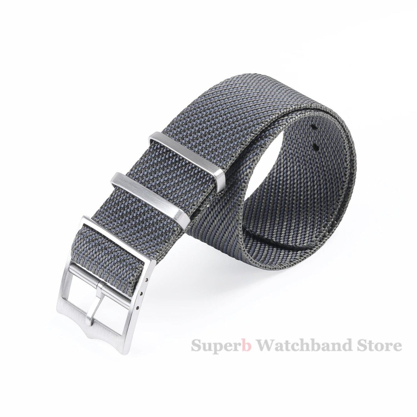 Premium Nylon Strap - Tudor 20mm, 22mm Canvas Military Watch Band - Seiko Fabric Bracelet - Rolex Wristband with Bronze Buckle, Band Color: mm, Parallel Import