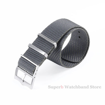 Premium Nylon Strap - Tudor 20mm, 22mm Canvas Military Watch Band - Seiko Fabric Bracelet - Rolex Wristband with Bronze Buckle, Band Color: mm, Parallel Import