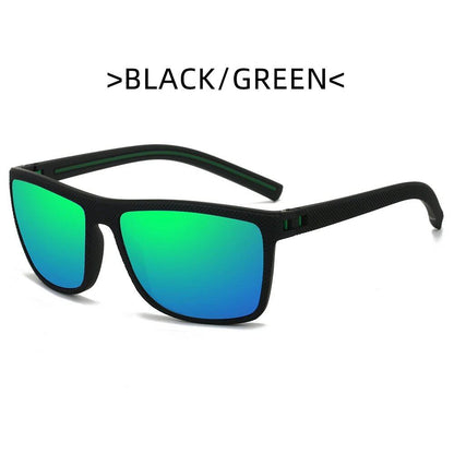 1/2-Piece Men's and Women's Polarized UV400 Sunglasses, Fishing Goggles, Outdoor Sports Eyewear, Parallel Import