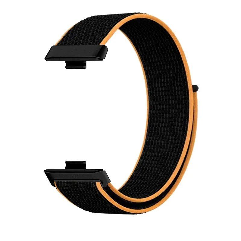 Huawei Watch Fit 3 Nylon Strap Replacement Strap, Adjustable Soft Wristband, Smartwatch Accessory, Band Color: Compatible with Huawei Watch Fit 3 Band Width, Parallel Import