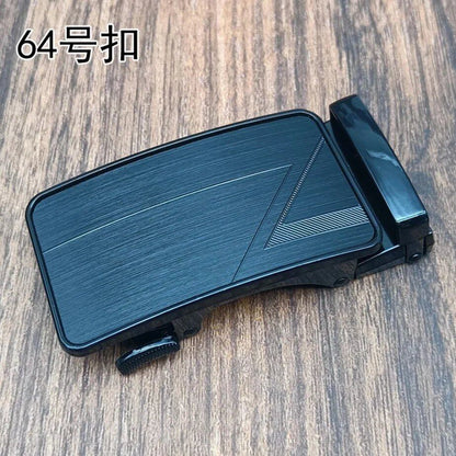 新作メンズ合金オートマティックバックルベルト 高品質ゴールドバックル ビジネスカジュアル 幅3.5cm ベルト（当社ベルト専用対応）  並行輸入品