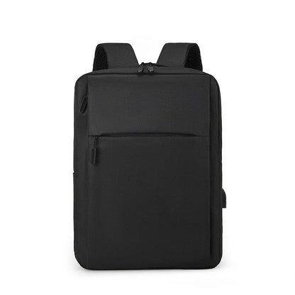 15.6インチ メンズ ノートPCバックパック ナイロン製 旅行用 USB充電対応 防水 ビジネス 学生用 リュックサック サイズ：15インチ;色 並行輸入品