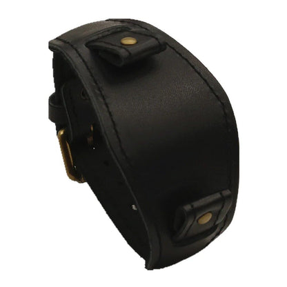 20mm Black-Brown Leather Watch Strap, Vintage Style for Men and Women, Band Color: 20mm; Band Width: 20mm, Parallel Import