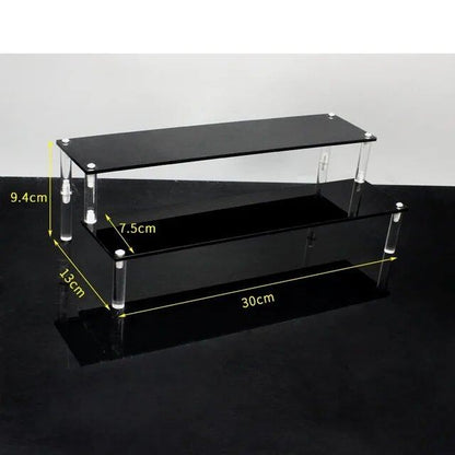1-5 Tier Acrylic Display Stand/Clear Case (for Cupcakes, Perfume, Dolls, Amiibo, and Funko POP Figures) Color: Parallel Import
