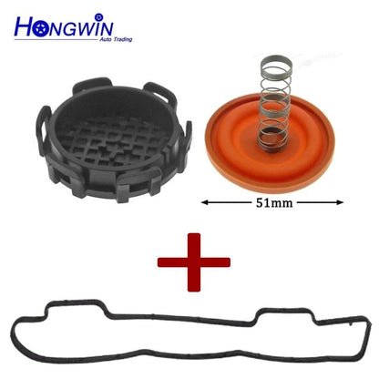 Engine Valve Cover Gasket Kit for 1.6HDI, 1.6D, and 1.6TDCI. Compatible Part Numbers: 0248L1, 1479837, 31259241, 30711484, 9651815680, 1117073J00, and 8200323338. Parallel Import.