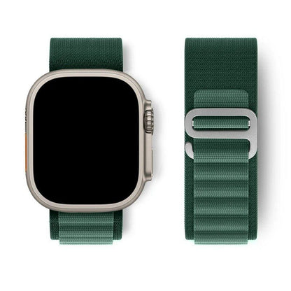 Apple Watch Ultra用アルパインループストラップ 49mm 45mm 46mm 44mm 41mm 42mm 40mm対応 ナイロンブレスレット シリーズ10/9/8/7/SE/6/5/4/3対応 サイズ： 並行輸入品