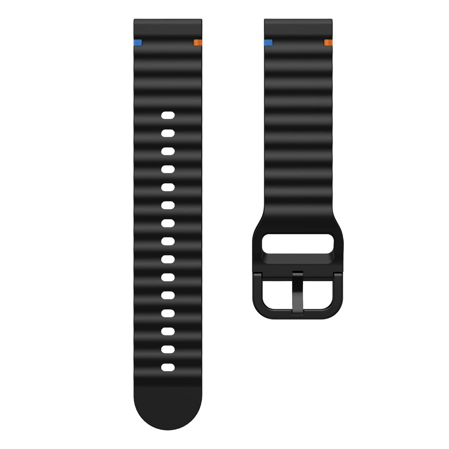 Compatible with Samsung Galaxy Watch 7/6/5/4 (44mm/40mm) and 6 Classic (43mm/47mm), 20mm/22mm silicone bands, and Huawei Watch GT5/4 Pro/3 bracelets. Band Color: mm. Parallel Import.