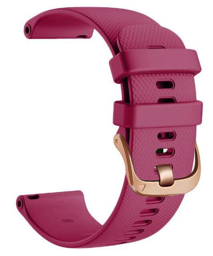 Compatible with HUAWEI WATCH GT 5 Pro (42mm), GT5 (41mm), and GT4 (41mm), 18mm Smartwatch Band with Rose Gold Buckle, Size: Parallel Import