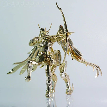 CS Model Saint Seiya Cloth Myth EX Gemini Saga &amp; Kanon Metal Armor Action Figure with Totem/Object; Size: CS Model Parallel Import