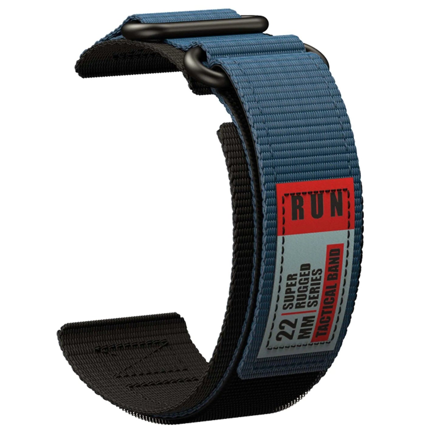 22mm Nylon Watch Strap for Garmin Forerunner 745, Huawei, and Samsung - Compatible with Garmin vivoactive 3 Music, Universal 22mm Watch Band, Band Color: ; Band Width: 22mm, Parallel Import