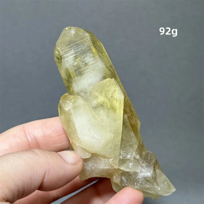 シトリン タワークリスタル 天然クォーツ 鉱石 エネルギー ヒーリング スピリチュアル オーラ 魔術 ホームデコレーション カラー： 並行輸入品