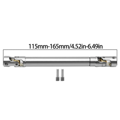 1/10 Scale RC Car Metal Internal Gear Drive Shaft Universal Joint Compatible with Axial SCX10 Gladiator YK4082 TRX4 TF2 D110 Crawlers (Color: Imported)