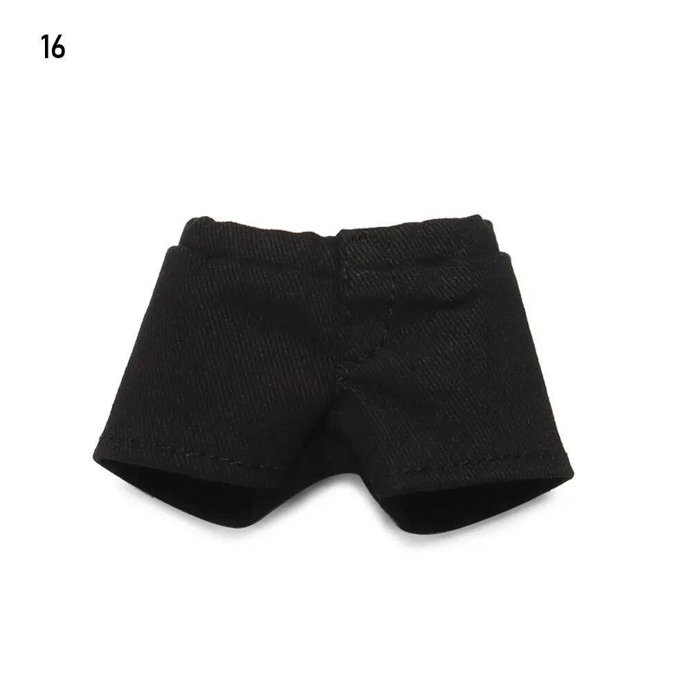 1/6 Scale Doll Clothes, Bottom Pants, Fashion Denim Shorts, Stretchy Tights, Leggings, PU Leather Trousers, 30cm BJD Doll Accessories, Parallel Import