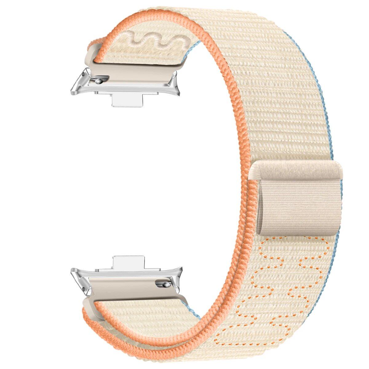 Breathable Nylon Loop Replacement Wristband for Xiaomi Redmi Watch 4/5, Mi Band 9/8 Pro, Sports Smartwatch Strap, Band Color: Parallel Import