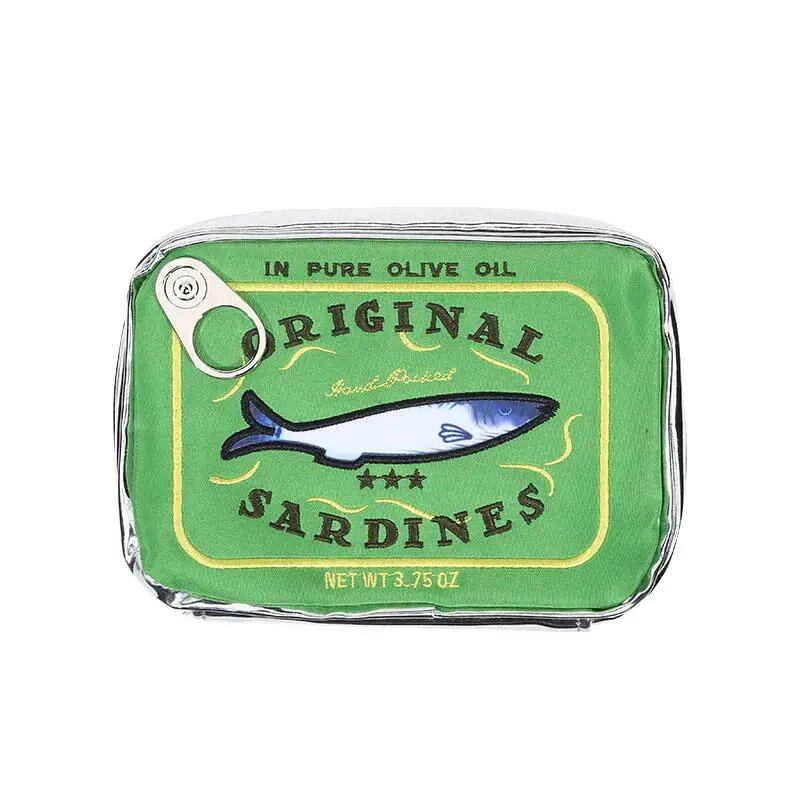 Canned Sardine Style Cosmetic Bag (Colors Available, Parallel Import)