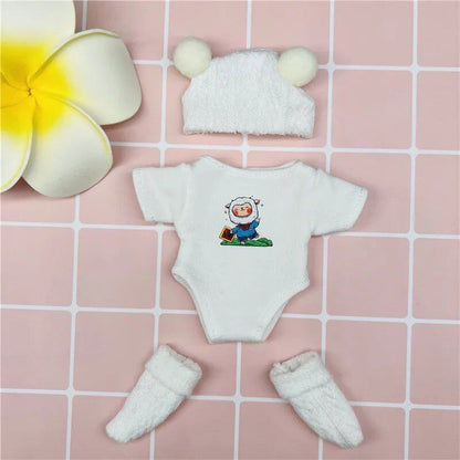 Animal Zodiac Sign 6-inch Mini Reborn Doll Clothes, Cute Baby Doll Outfits, Boy/Girl Doll Au Pair, Parallel Import