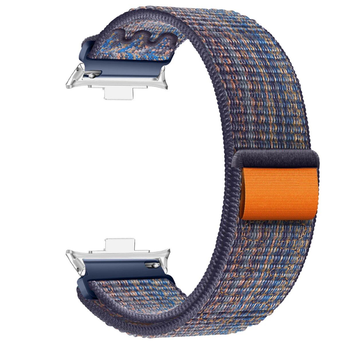 Breathable Nylon Loop Replacement Wristband for Xiaomi Redmi Watch 4/5, Mi Band 9/8 Pro, Sports Smartwatch Strap, Band Color: Parallel Import