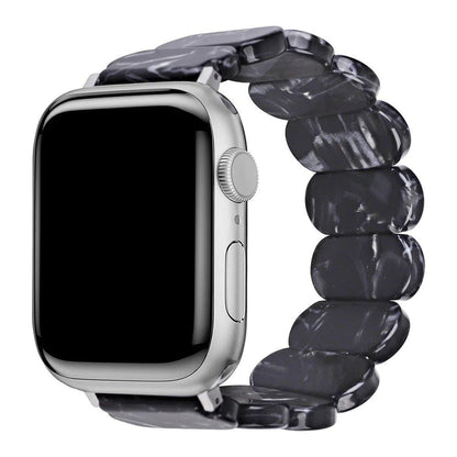 Resin strap for Apple Watch, compatible with 38mm, 40mm, 41mm, 42mm, 44mm, 45mm, and 49mm iWatch series (9/8/7/SE/6/5), band color: mm, parallel import