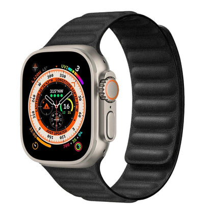 FineWoven Strap for Apple Watch - Ultra 2/Series 9/8/7/SE Compatible Magnetic Loop Band (49mm/45mm/44mm/41mm/40mm) Band Color: mm; Ships from: Parallel Import