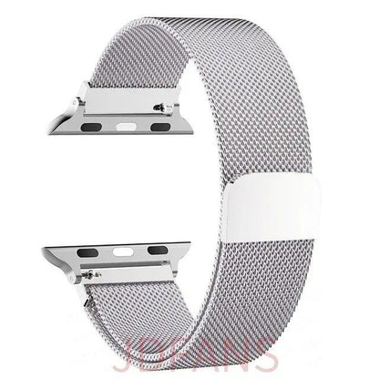 Milanese Loop Strap for Apple Watch, 44mm, 40mm, 45mm, 41mm, 42-38-44mm, Ultra 2, 49mm Metal Band, Compatible with iWatch Series 9, 8, 7, 6, SE, 5, 4, and 3, Band Color: mm, Parallel Import