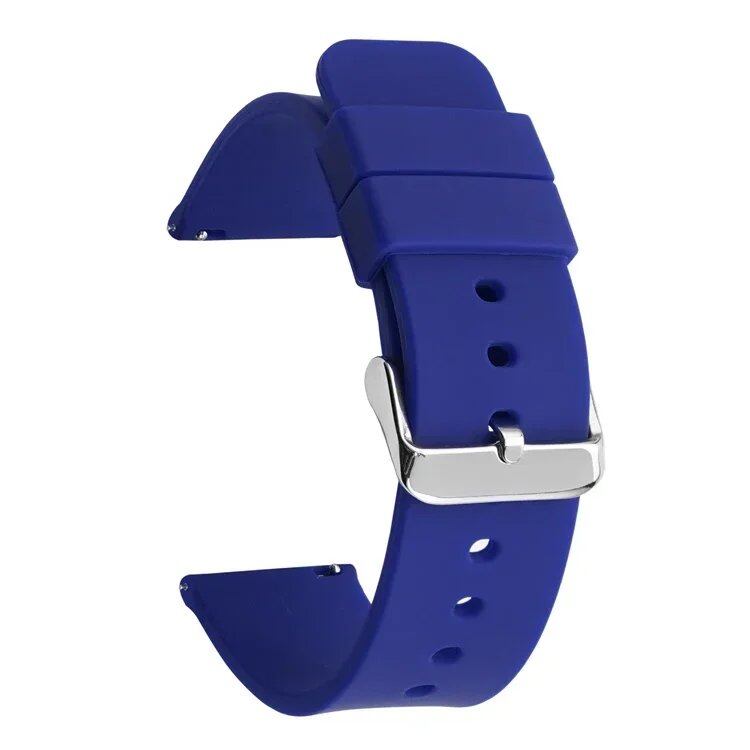 Compatible with Huawei GT2/GT3, 14/16/18/20/22/24mm, Quick Release Silicone Band, Universal Sports Watch Strap, Unisex Bracelet for Men and Women, Band Color: mm, Parallel Import