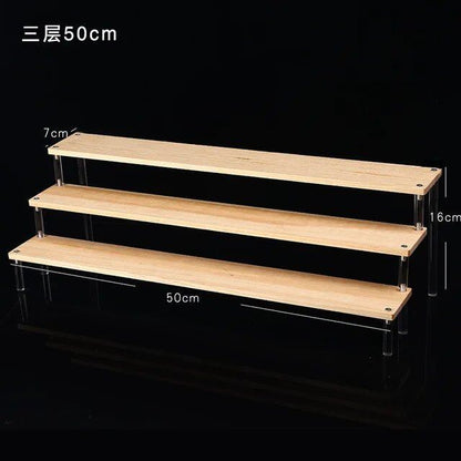 1-5 Tier Acrylic Display Stand/Clear Case (for Cupcakes, Perfume, Dolls, Amiibo, and Funko POP Figures) Color: Parallel Import