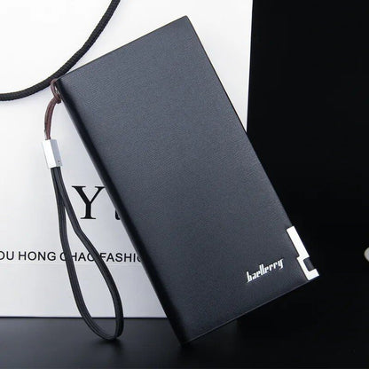 バエレリー 新作 ロング メンズ財布 大容量 カードホルダー 高品質 ジッパー 男性用 パース 多機能 財布 メンズ  並行輸入品