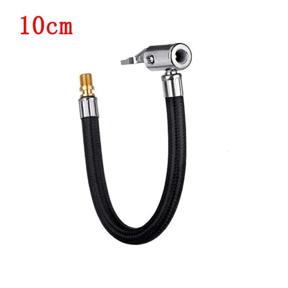 10/20/30/60cm Car Tire Pump Extension Hose, Motorcycle Tire Inflation Tube Adapter Connector Hose, Car Exterior Accessories, Color: Parallel Import