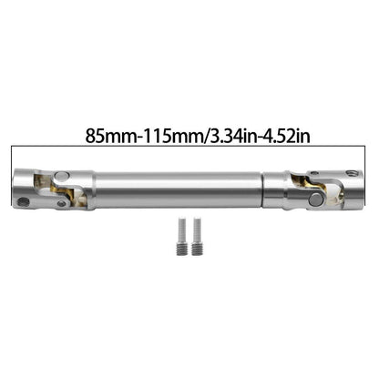 1/10 Scale RC Car Metal Internal Gear Drive Shaft Universal Joint Compatible with Axial SCX10 Gladiator YK4082 TRX4 TF2 D110 Crawlers (Color: Imported)