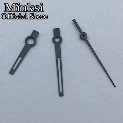 Miukushi Silver, Rose Gold, Blue, Black, Red Watch Hands with Green Luminous Hands, Compatible with NH35, NH36, ETA2824, 2836, PT5000, and Miyota 8215 Movements, Parallel Import