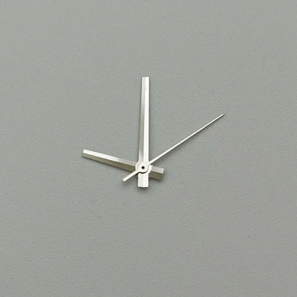 LOG Modification Watch Parts, Solid Hands, Gold &amp; Silver Second Hand, Compatible with Seiko Rolex NH35, NH70, and NH36 Movements, Color: Parallel Import