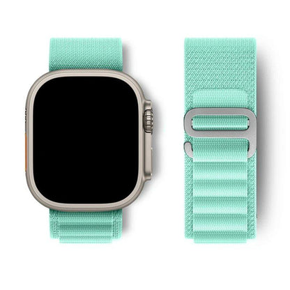 Apple Watch Ultra用アルパインループストラップ 49mm 45mm 46mm 44mm 41mm 42mm 40mm対応 ナイロンブレスレット シリーズ10/9/8/7/SE/6/5/4/3対応 サイズ： 並行輸入品