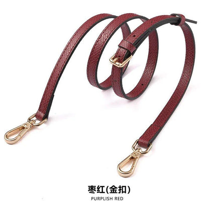 クロスボディ用レザーバッグストラップ 95cm～115cm 調節可能 おしゃれなショルダーストラップ バッグアクセサリー バッグDIY  並行輸入品