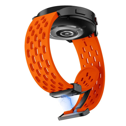22mm Silicone Sport Strap for Huawei Watch GT 5 Pro/GT5/GT4/GT3/GT2/Watch 4/3 Pro - Magnetic Strap, Band Color: Parallel Import