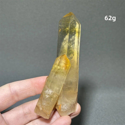 シトリン タワークリスタル 天然クォーツ 鉱石 エネルギー ヒーリング スピリチュアル オーラ 魔術 ホームデコレーション カラー： 並行輸入品
