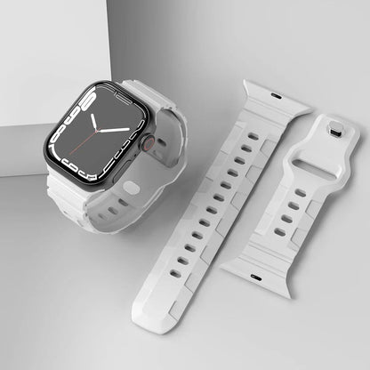 Apple Watch用シリコンバンド 49mm 45mm 41mm 40mm 44mm 38mm 42mm対応 ゴムブレスレット iWatchシリーズ3/5/6/SE/7/8/Ultra用 バンドカラー：mm 並行輸入品